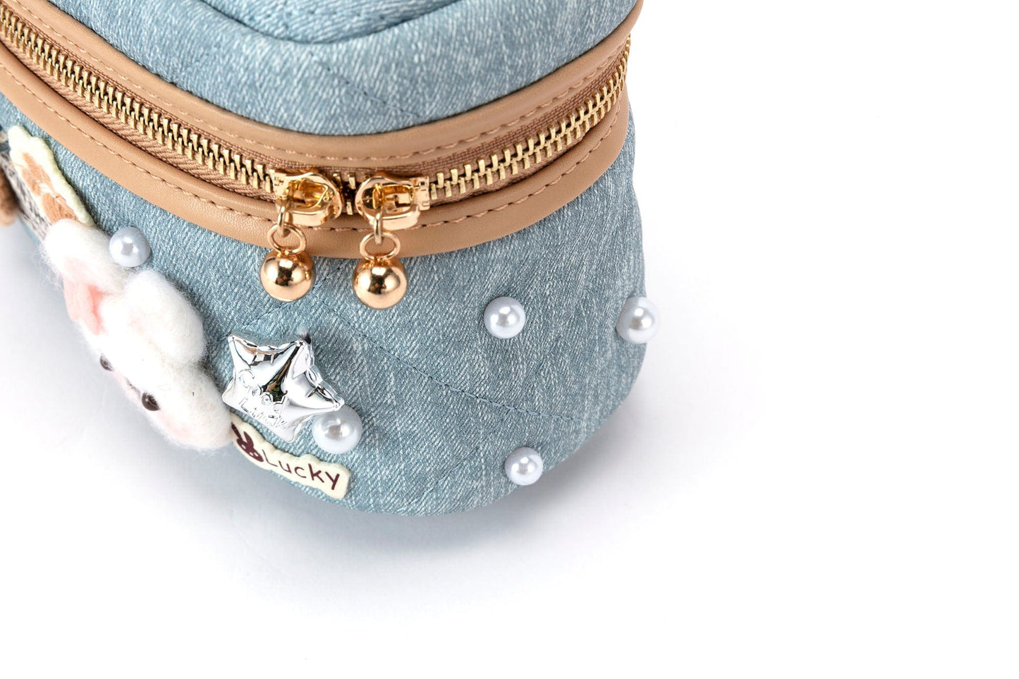 Charming Westie Crossbody Cosmetic Bag