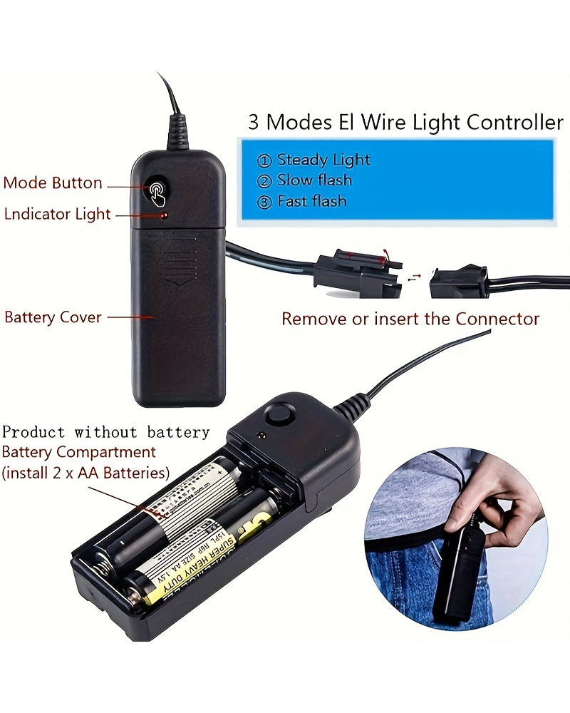 Illuminated Skull Ghost Mask