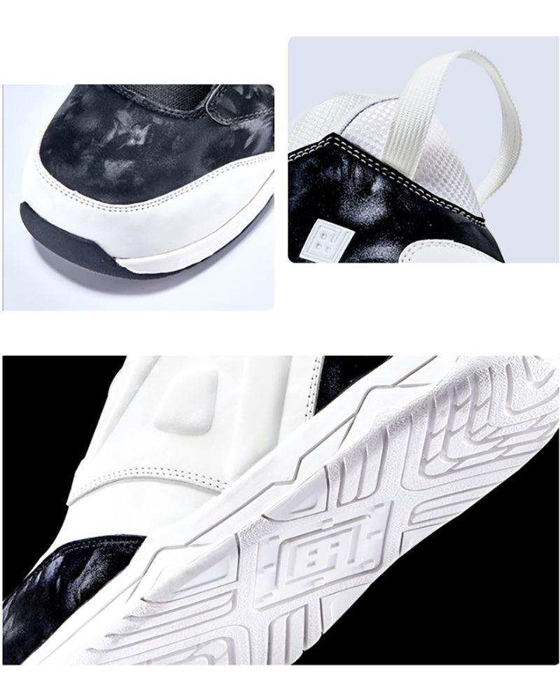 Zweifarbige Unisex-Schneestiefel