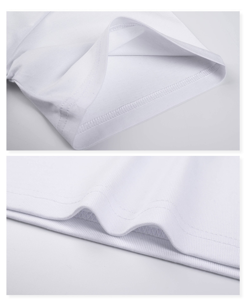 Auffälliges übergroßes Biker-T-Shirt