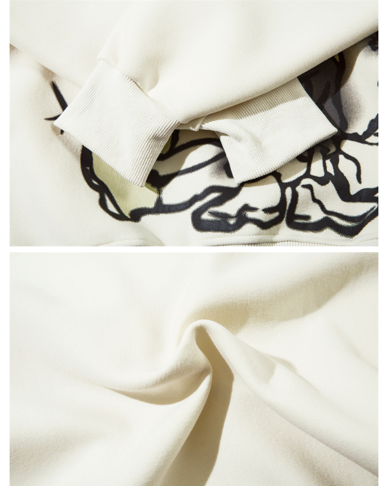 Sweat à capuche Urban Graffiti Love