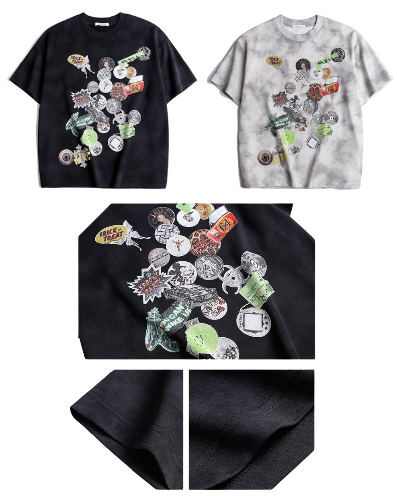 T-shirt graphique Urban Graffiti