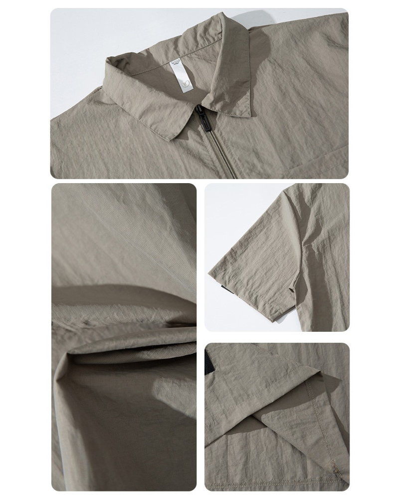 Schnelltrocknendes Poloshirt für Sommerabenteuer