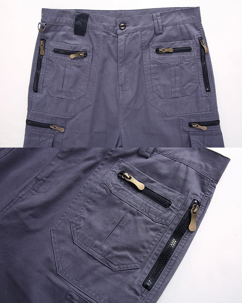 Vielseitige Cargo-Shorts mit mehreren Taschen