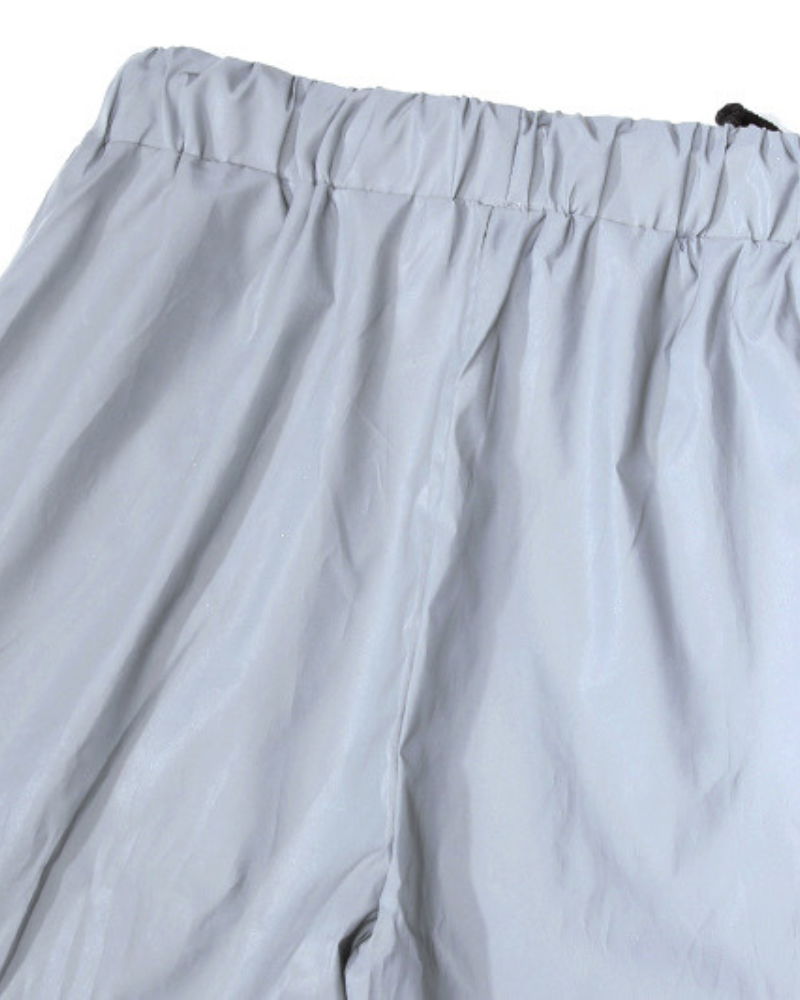 【跨境热销款反光面料束脚裤男女春秋街头运动哈伦裤夜跑发光休闲裤】复制¥Gjn5hy1303Waj¥,打开【手机阿里】或【支付宝-点首页进行搜索】查看:https://qr.1688.com/s/AJDV6TrG CZ5214