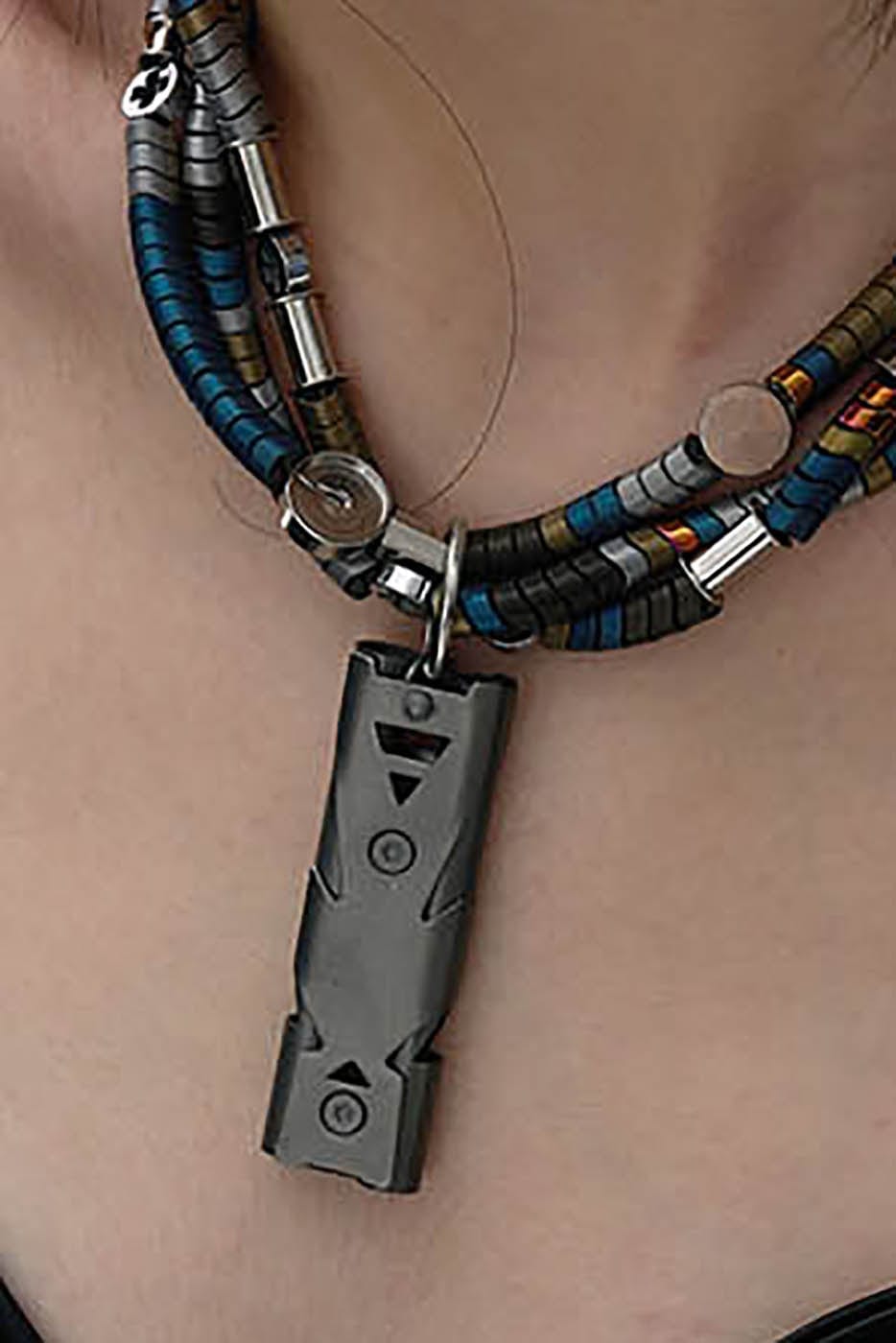 Adventurer's Dream Necklace - streetwear accessory - Futuristic Mechanical Aesthetic Necklace for Adventurers - View 7