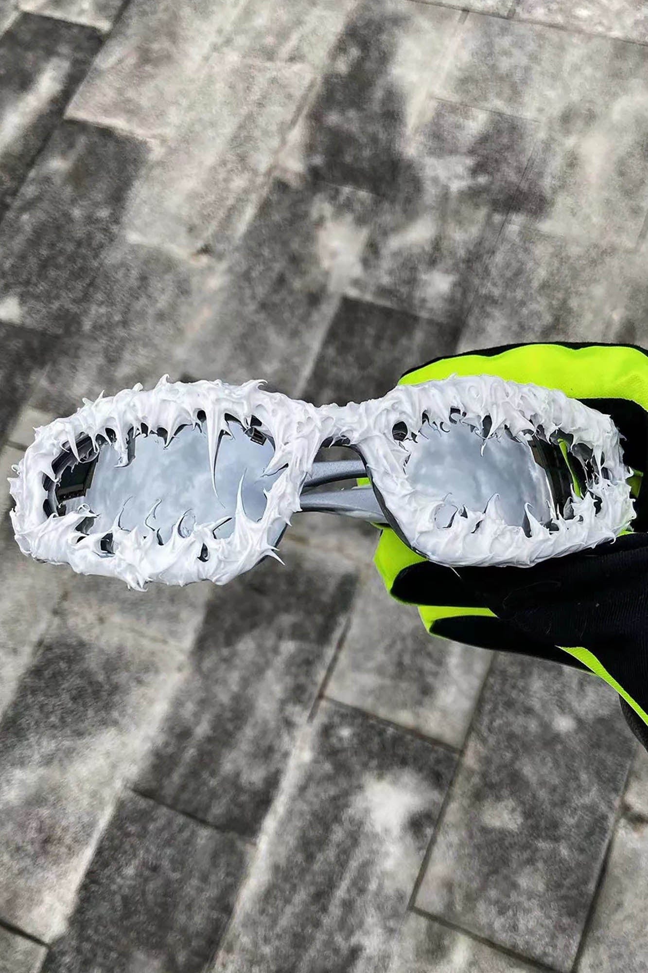 Chic Dripped Resin Sunglasses