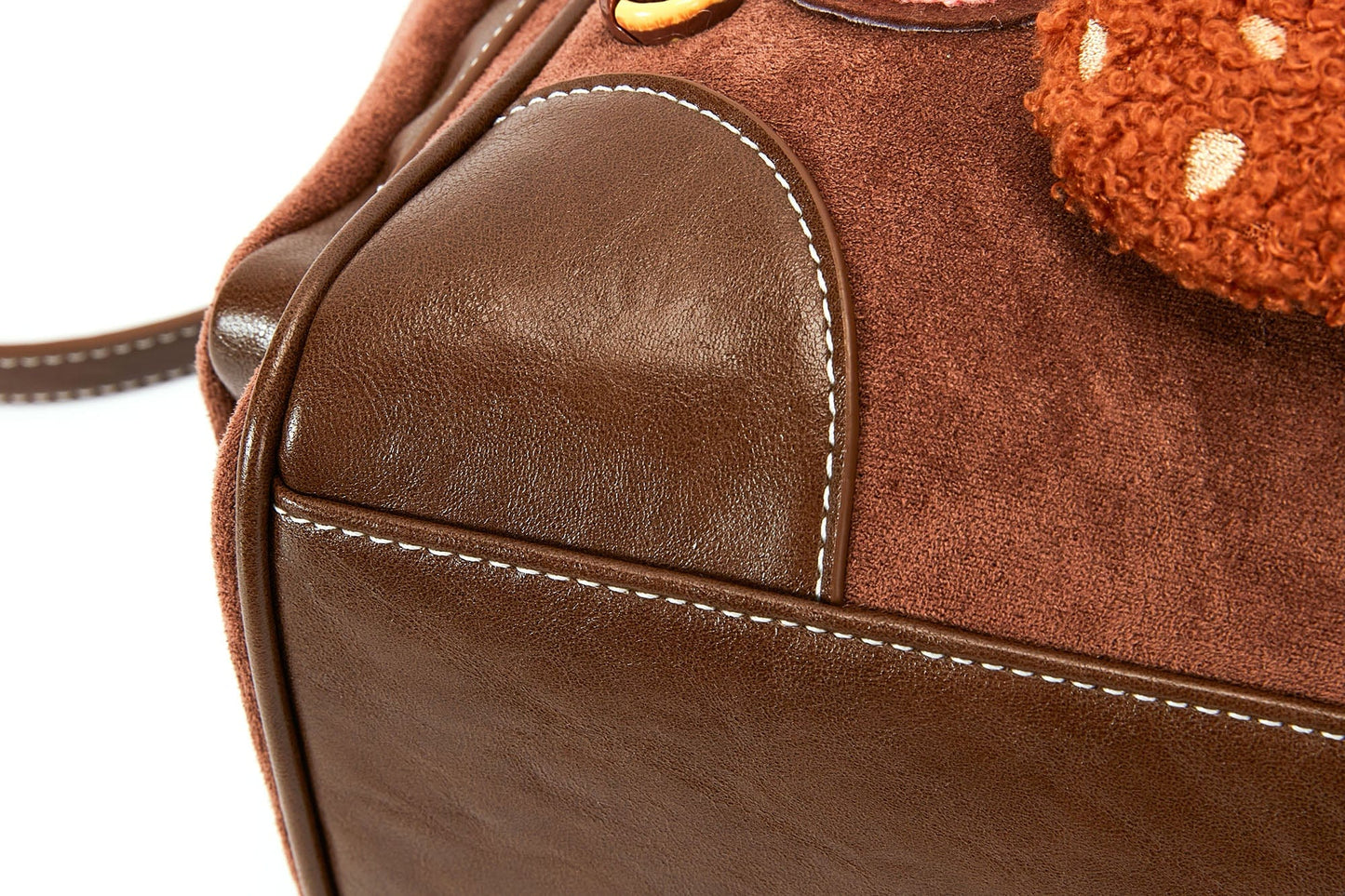 Charming Plush Doll Tote Bag - crossbody bag - Charming Plush Doll Tote Bag with Dessert Details - View 19