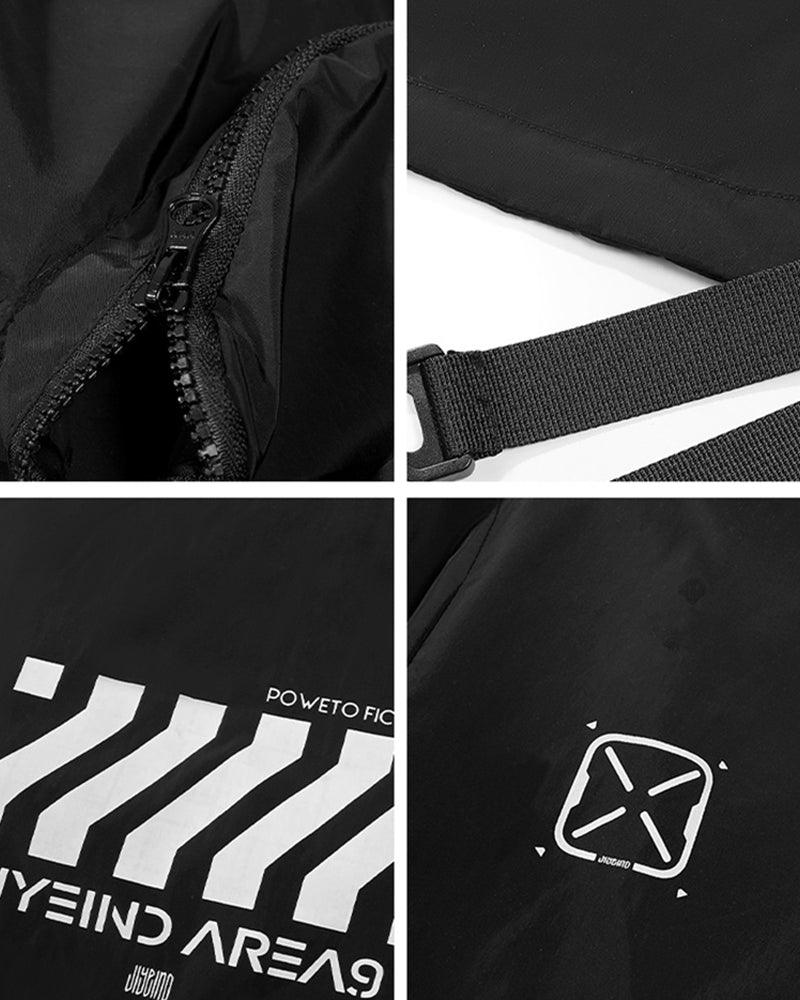 Chic Black Hooded Cape - versatile layering cape - Stylish Black Hooded Cape for Outdoor Adventures - View 14