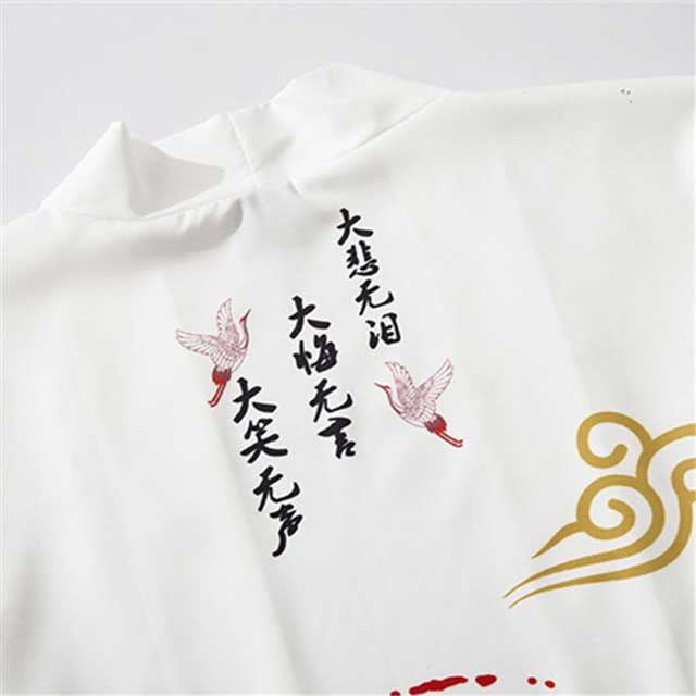 Chic Printed Kimono Wrap - cardigan - Chic Printed Kimono Wrap for Stylish Outfits - View 4