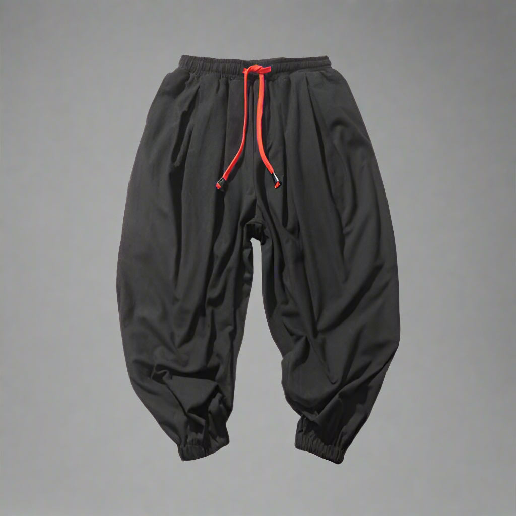 Classic Cotton Hakama Trousers - hakama trousers - Comfortable Classic Cotton Hakama Trousers - View 7