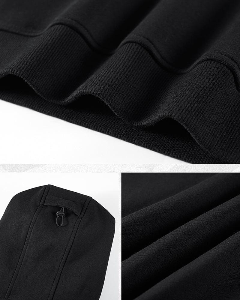 Cold Weather Tactical Mask Hoodie - urban techwear - Cold Weather Tactical Hoodie with Integrated Mask - View 9
