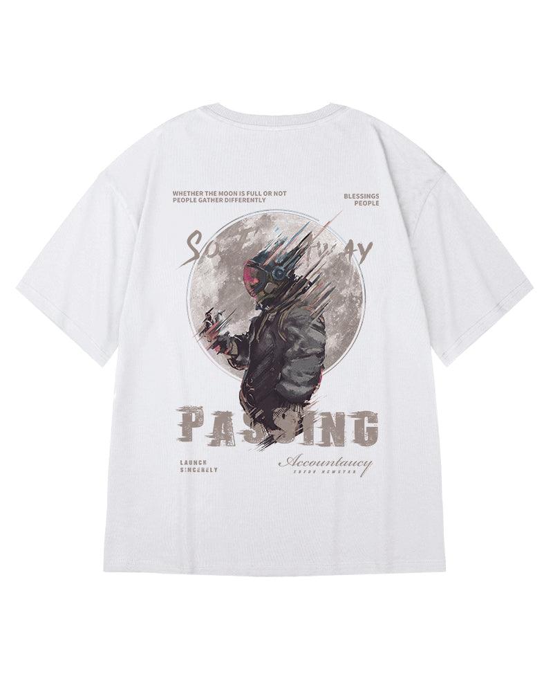 Cosmic Vibes Oversized Tee - techwear - Cosmic Vibes Oversized Tee for a Modern Look - View 7