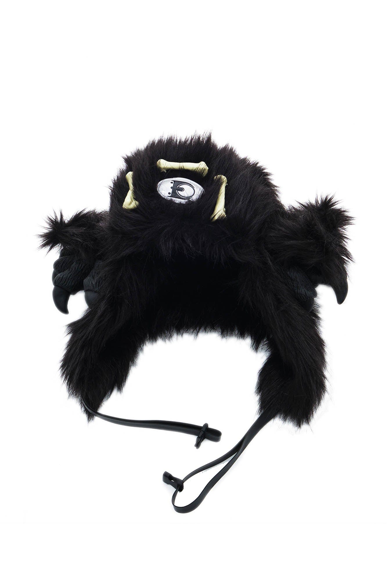 Cozy Claw Faux Fur Hat - long ear flaps - Stylish Faux Fur Winter Hat with Tribal Design - View 7