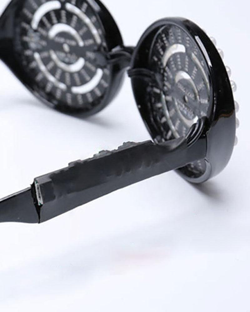 Lunettes lumineuses à LED vibrantes