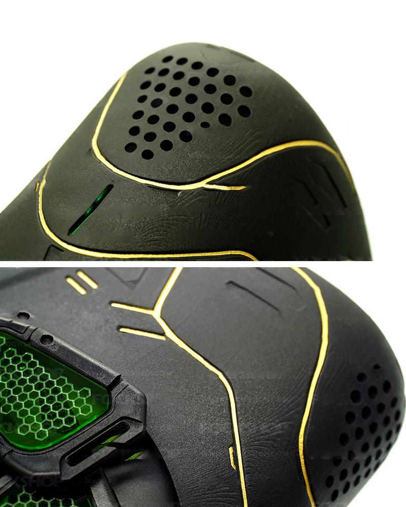 Futuristic Cyberpunk Mech Helmet