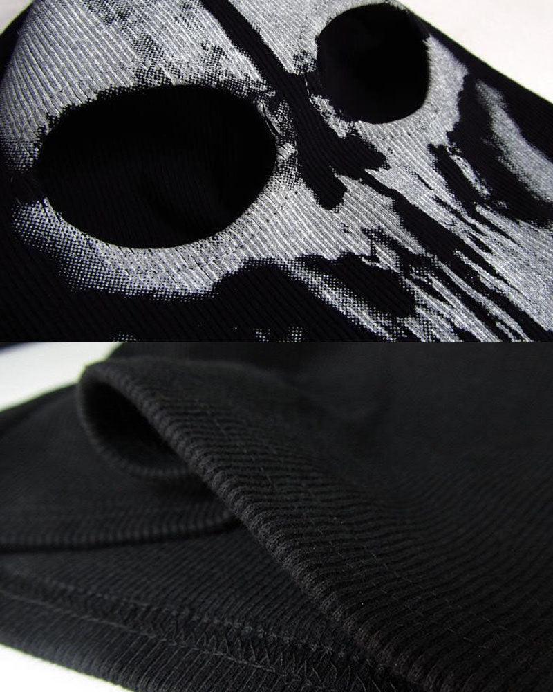 Skull Design Outdoor Balaclava & Gloves