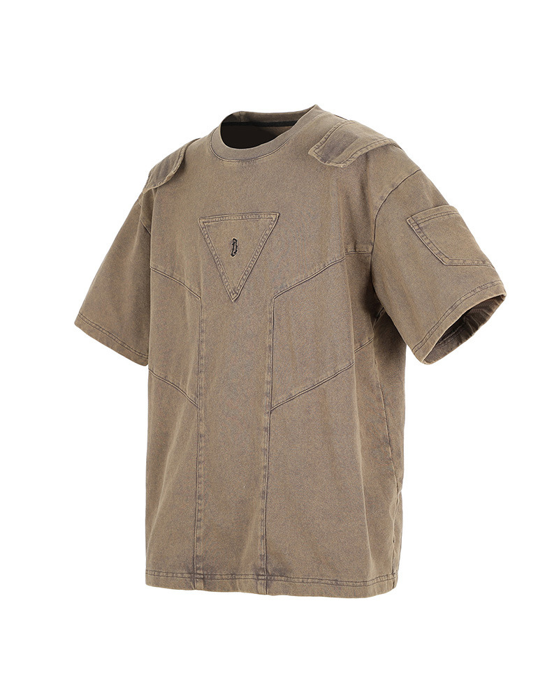 Distressed Urban Vibe Tee - wasteland style - Distressed Urban Vibe Tee for Everyday Comfort - View 7