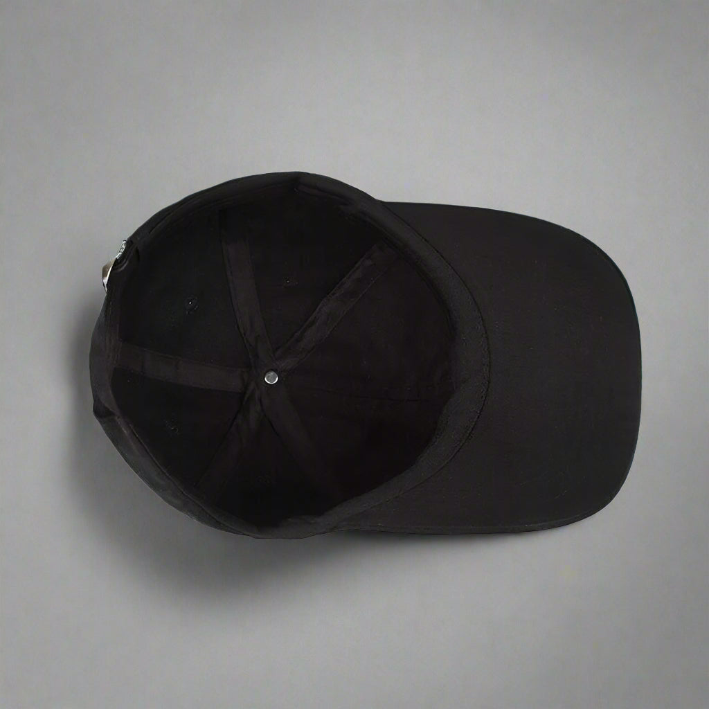 Eternal Kanji Embrace Cap - black cap - Durable Black Outdoor Cap for Style and Comfort - View 3
