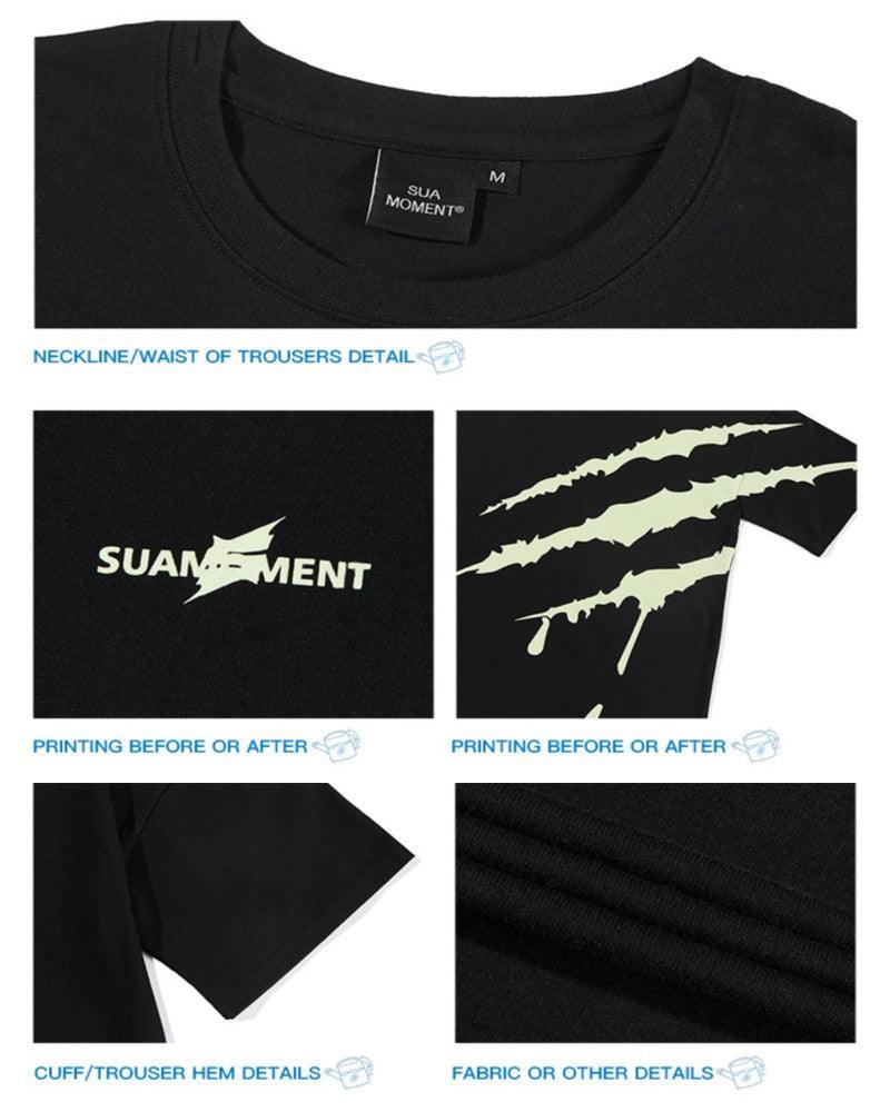 Fluorescent Claw Scratch Tech Tee - urban style - Fluorescent Claw Scratch Tech Tee for Urban Wear - View 7
