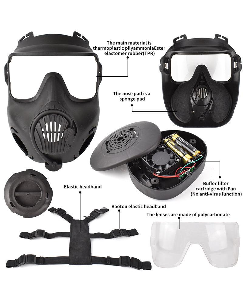 Futuristic Cyber Outdoor Mask - adjustable outdoor mask - Futuristic Cyber Outdoor Mask for Adventurous Activities - View 17