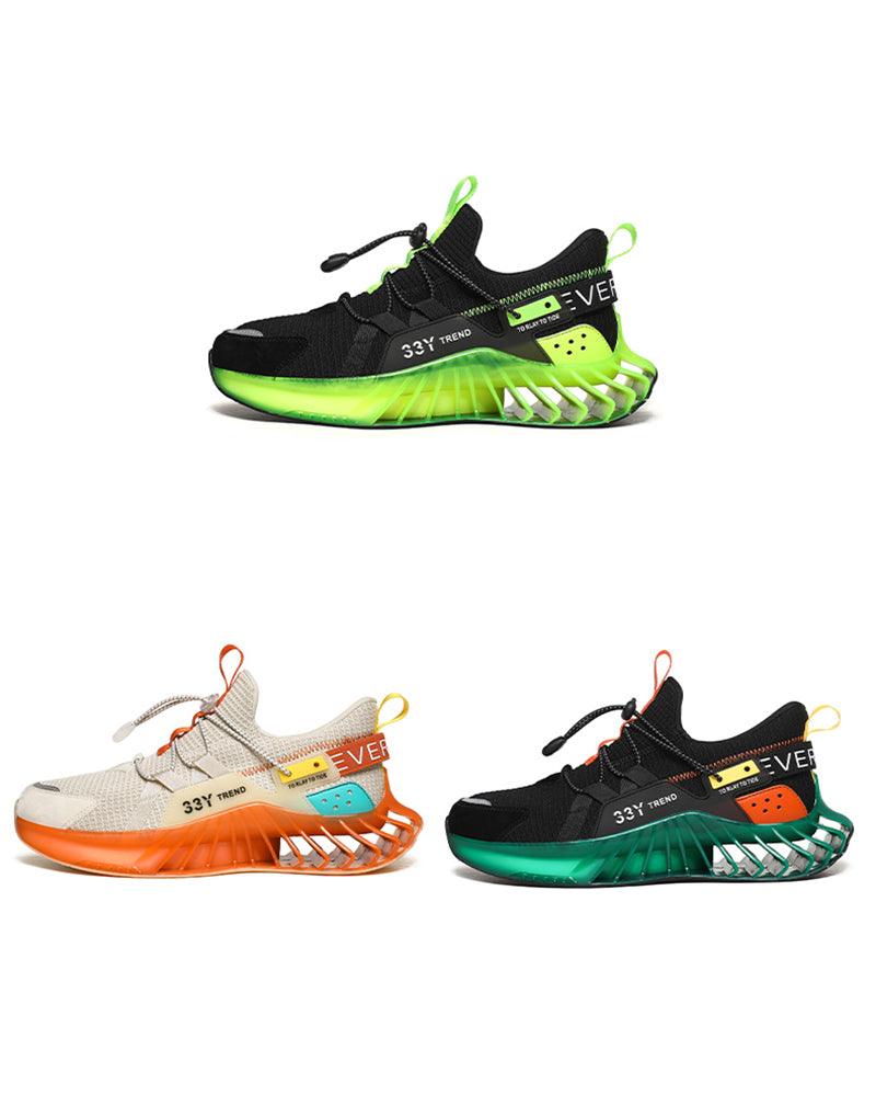 Futuristic Reflective Running Shoes - mesh fabric sneakers - Futuristic Reflective Running Shoes for Daily Comfort - View 18