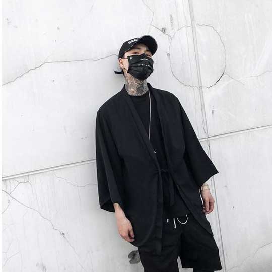 Majestic Dragon Kimono Wrap - traditional kimono - Majestic Dragon Kimono Wrap for Effortless Elegance - View 7