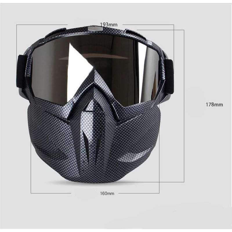 High-Tech Full Face Riding Mask