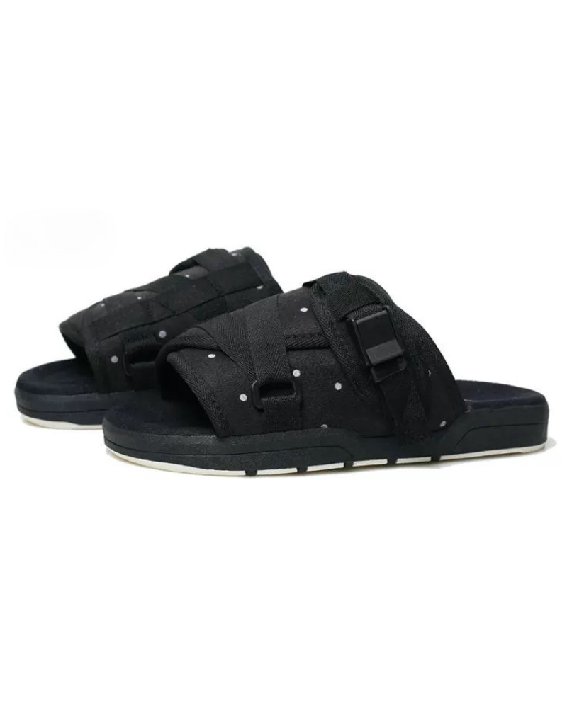 Relaxing Japanese Techwear Slippers - techwear slippers - Comfortable Japanese Techwear Slippers | Breathable Mesh - View 9