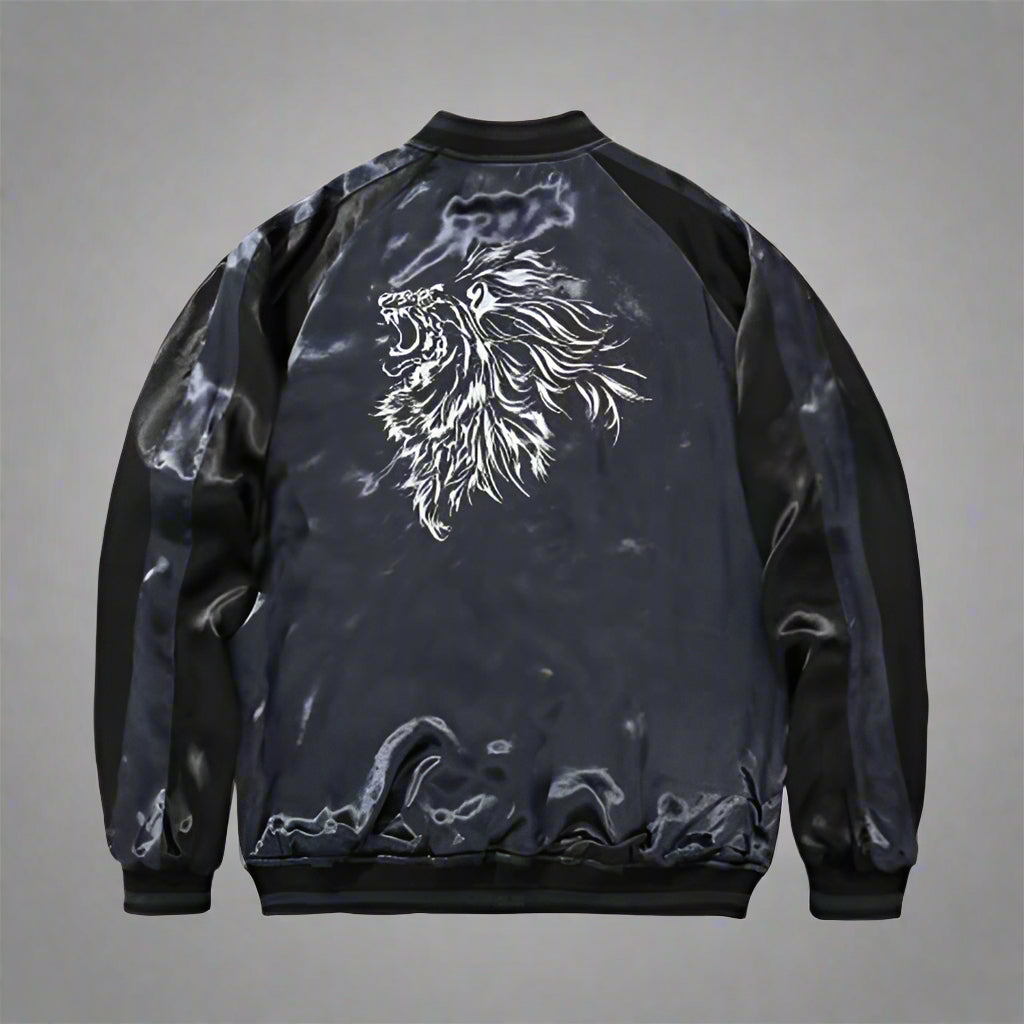 Roaring Style Reversible Jacket - lightweight satin jacket - Japanese Reversible Jacket for Stylish Streetwear - View 4