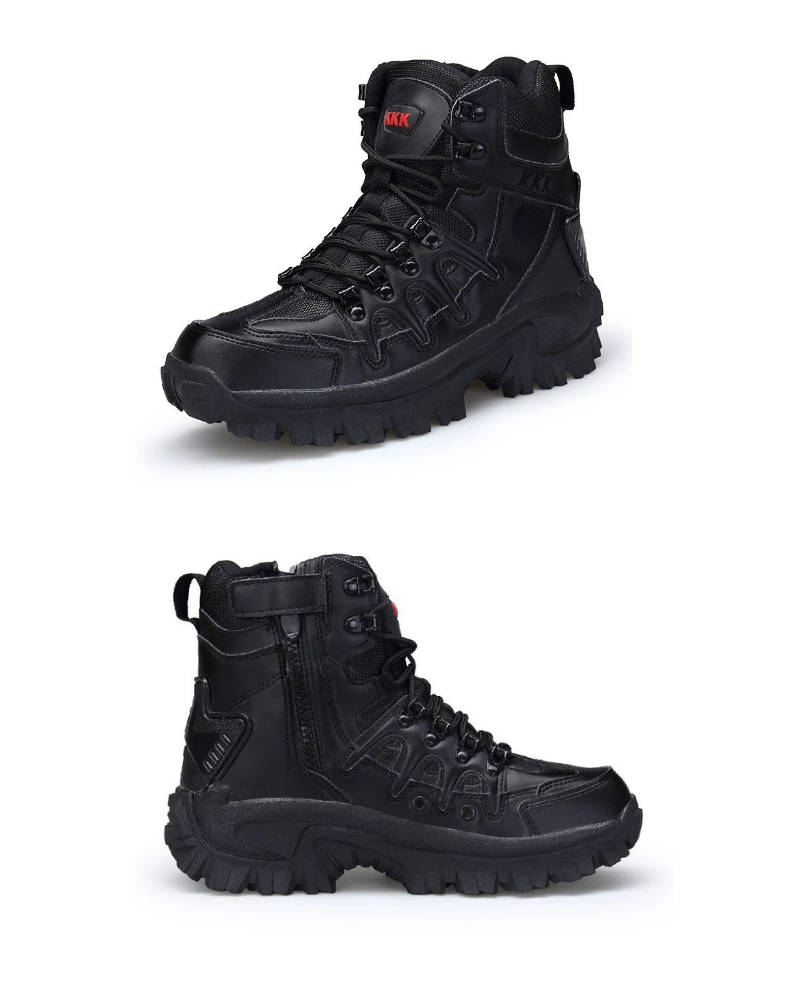 Rugged Tactical Hiking Boots - techwear shoes - Rugged Tactical Hiking Boots for Comfort and Style - View 6