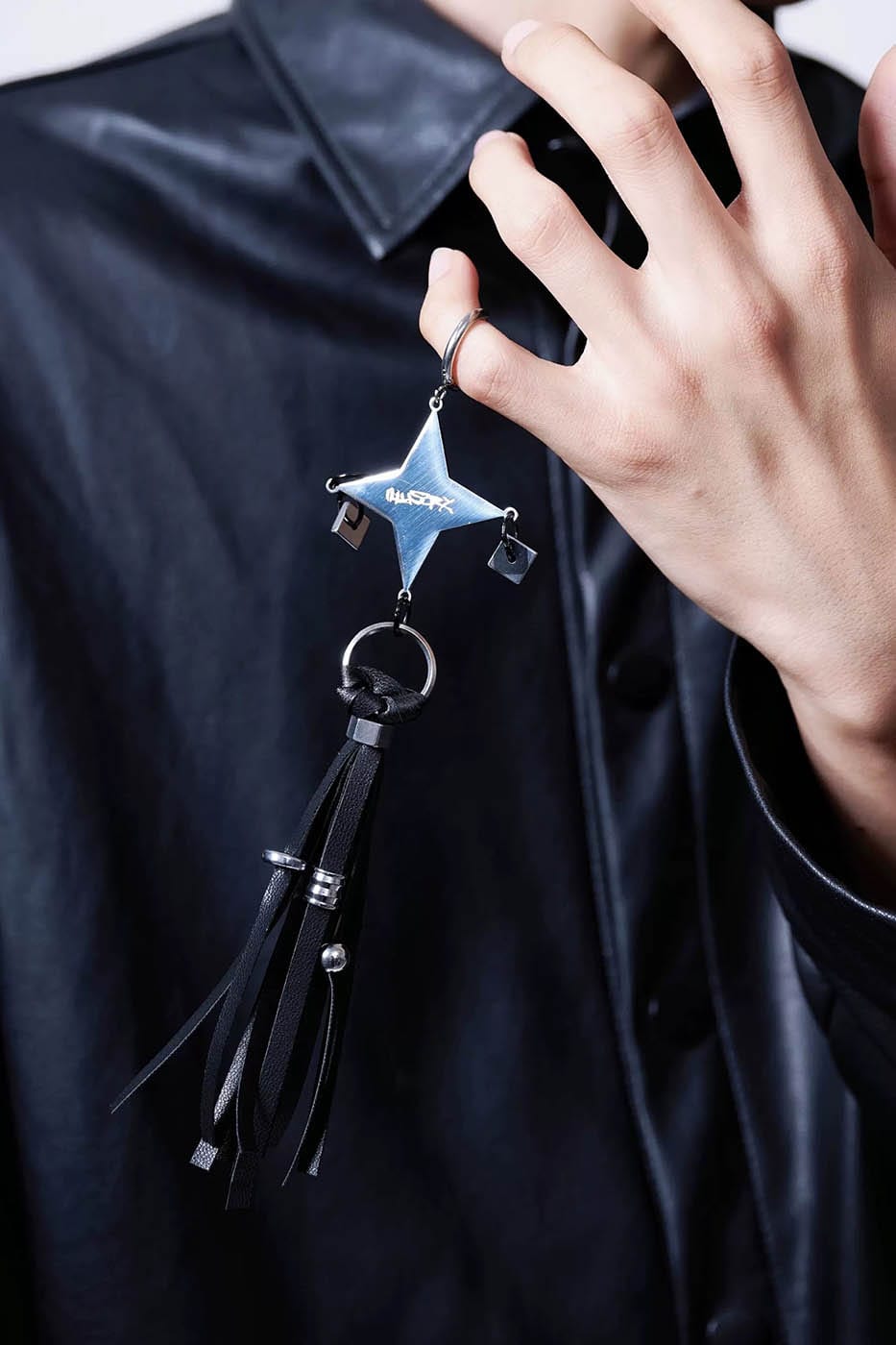 Starry Tassel Charm Earrings - star earrings - Elegant Star Tassel Earrings with Premium Finish - View 6