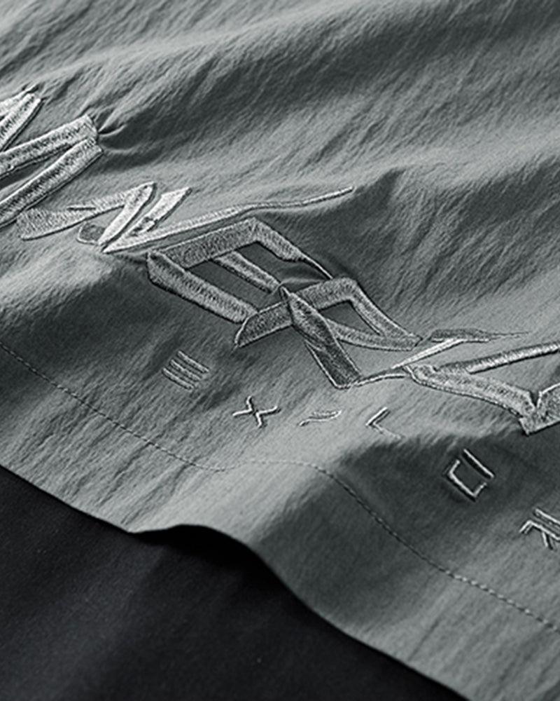 Stylish Layered Short Sleeve Shirt - short sleeve - Layered Short Sleeve Tactical Shirt for Urban Fashion - View 6