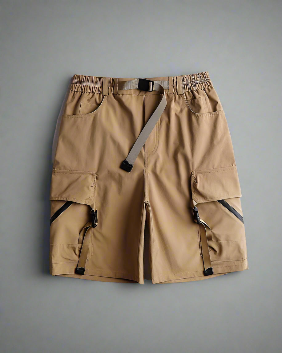 Functional Techwear Summer Cargo Shorts