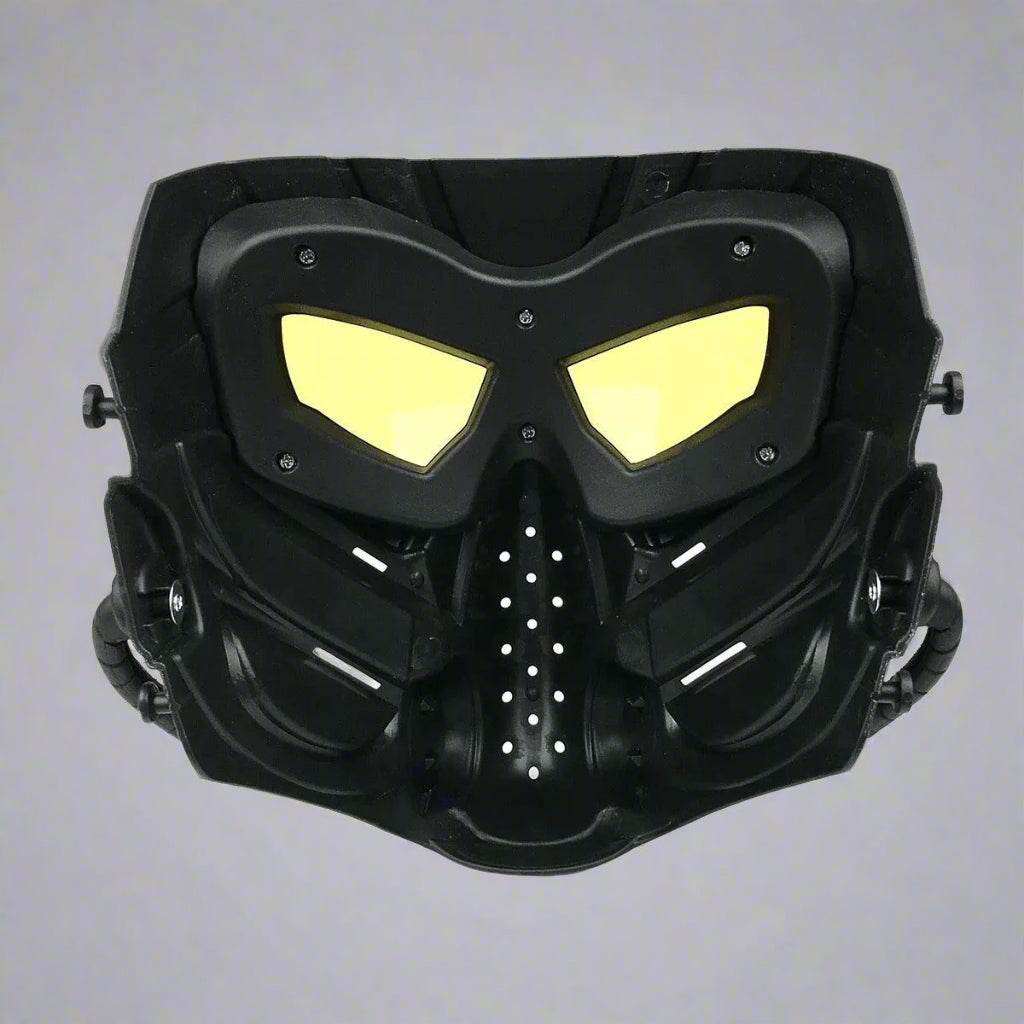 Stealth Schwarze taktische Gesichtsmaske