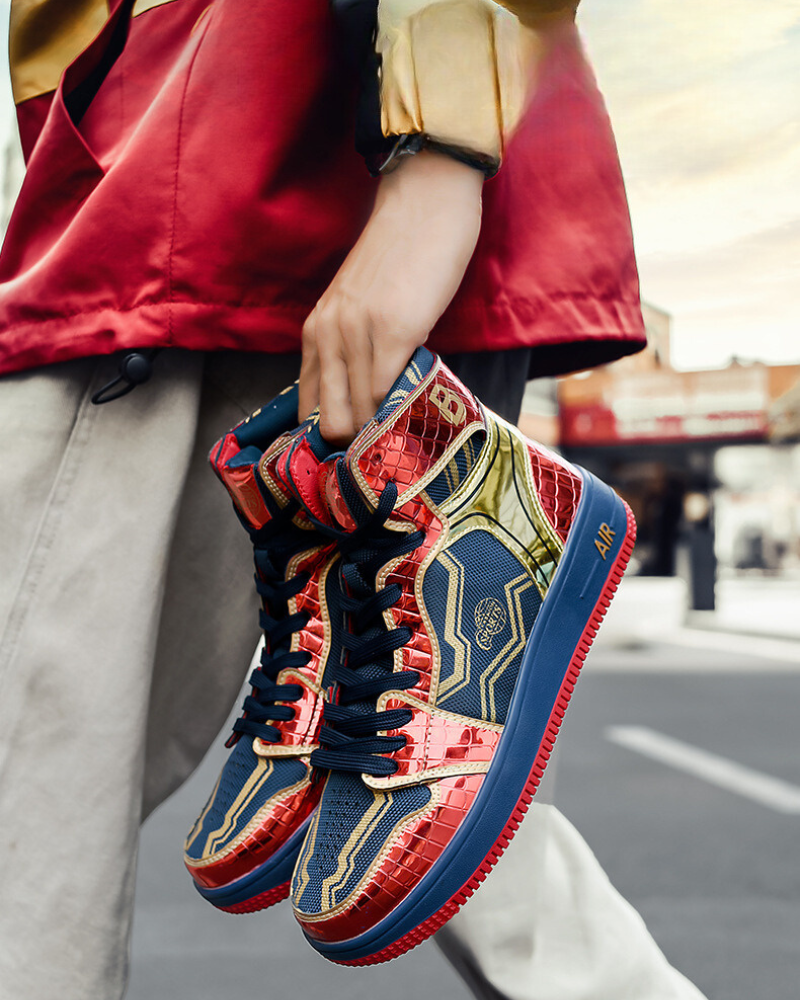 Trendy High-Top Platform Sneakers - techwear shoes - Trendy High-Top Platform Sneakers for Modern Looks - View 14