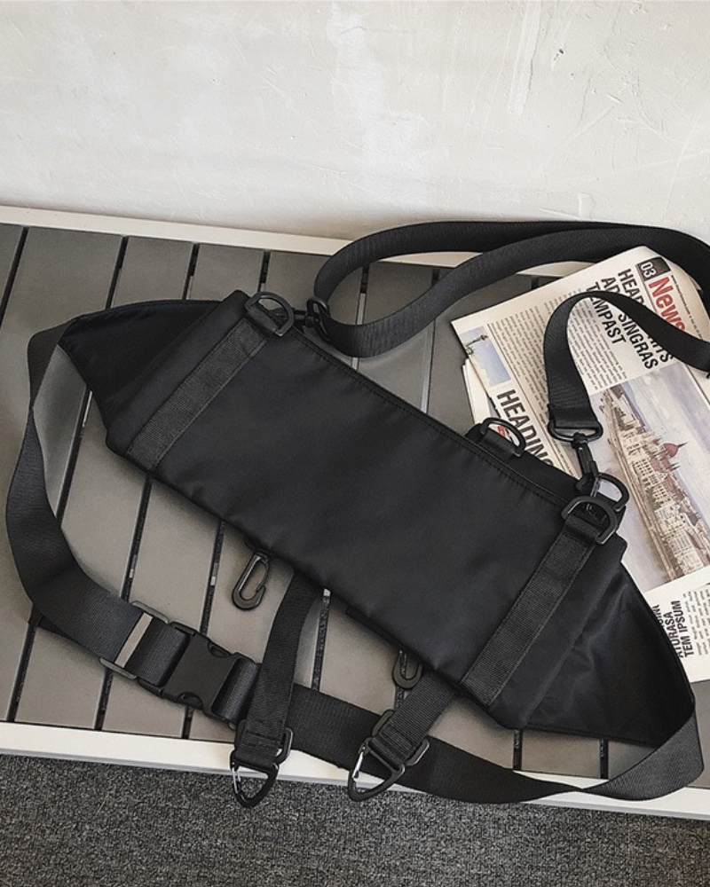 Urban Adventure Sling Bag - waterproof bag - Waterproof Urban Sling Bag for Techwear Adventures - View 12