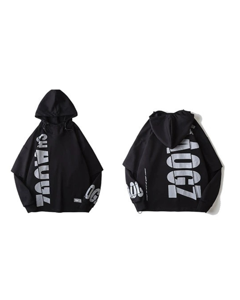 Urban Style Lightweight Hoodie - urban techwear hoodie - Lightweight Urban Style Hoodie for Everyday Comfort - View 9