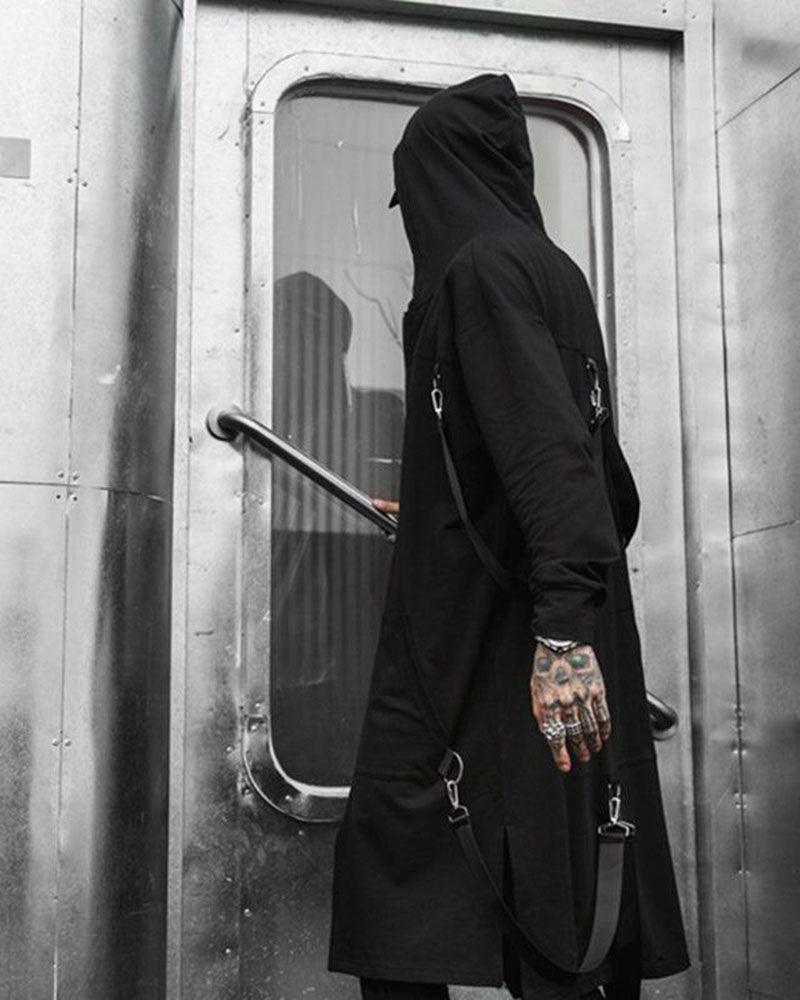 Urban Tactical Long Coat - streetwear - Urban Tactical Long Coat for Comfortable Layering - View 6