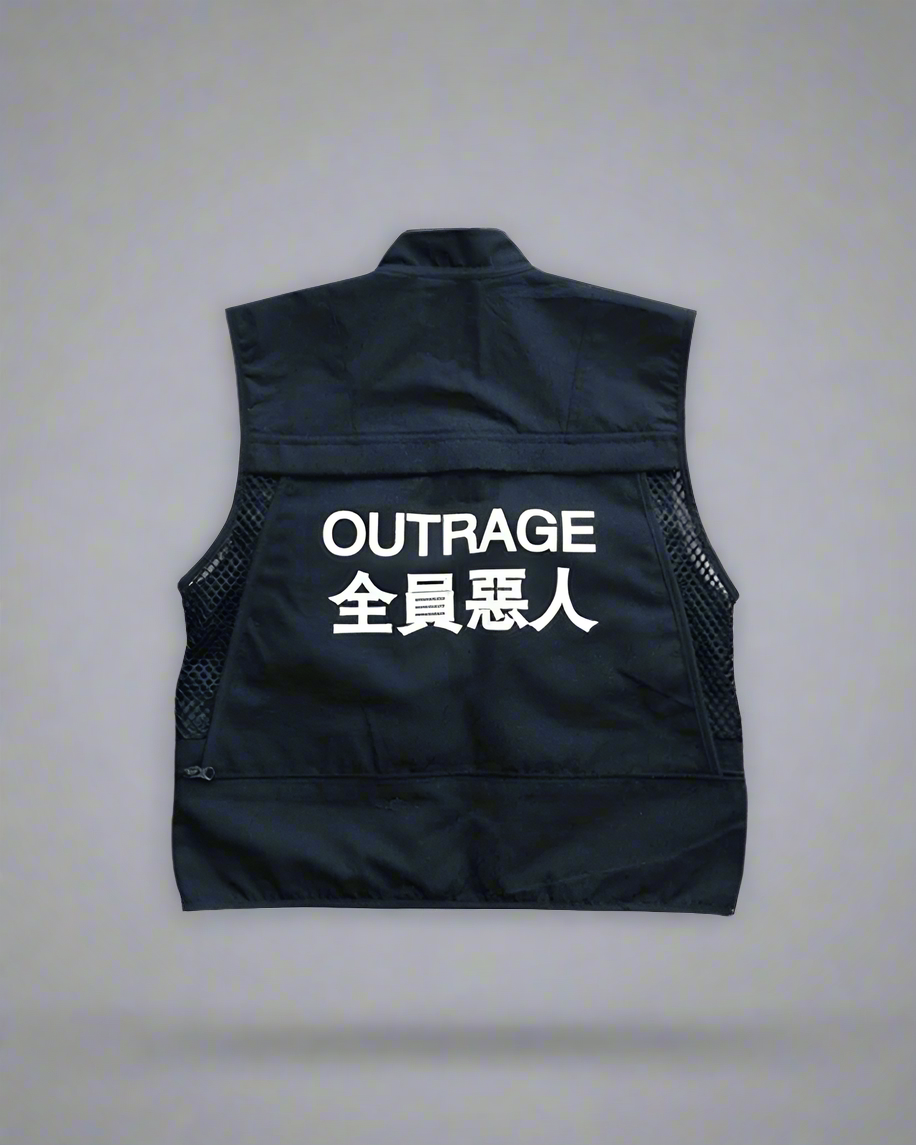 Urban Utility Cargo Vest - versatile techwear vest - Urban Utility Cargo Vest for Stylish Organization - View 2