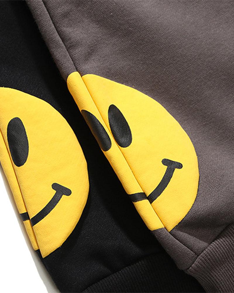 Urban Vibe Graffiti Hoodie - techwear style hoodie - Urban Techwear Hoodie in Black and Gray - View 9