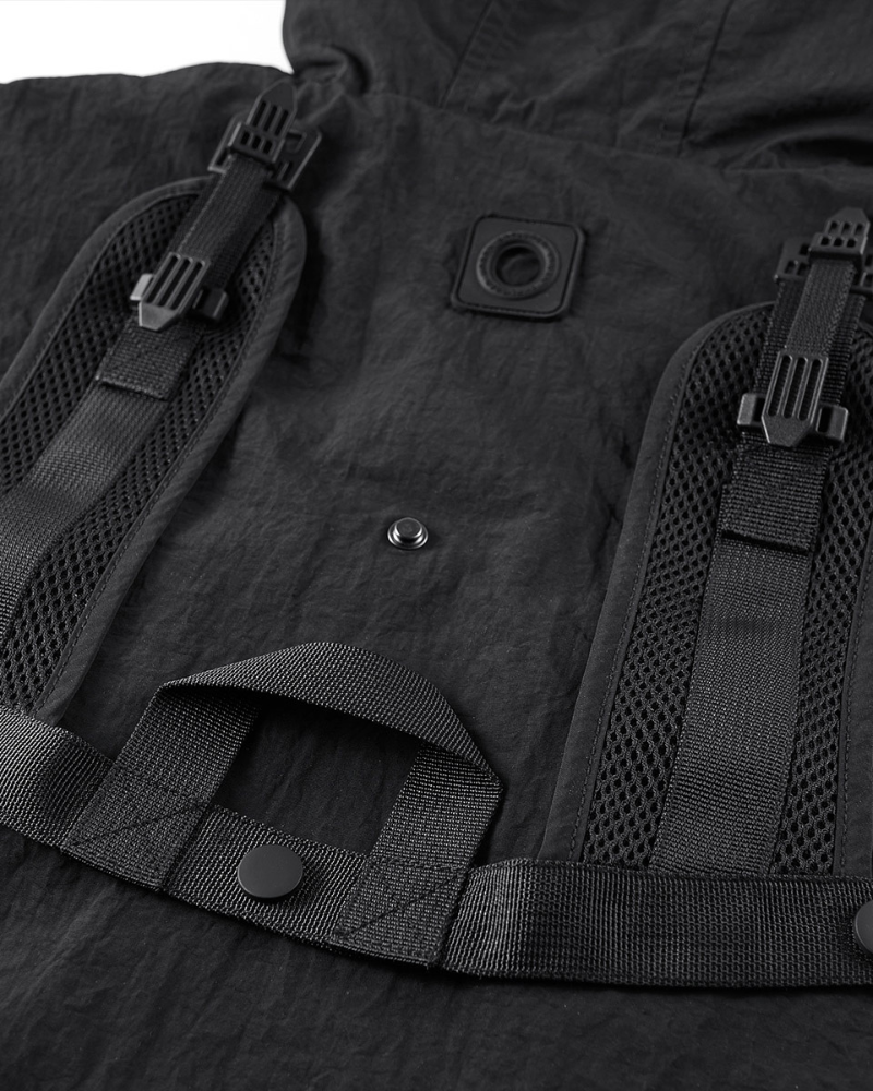 Versatile Cropped Cargo Vest - polyester cargo vest - Versatile Cropped Cargo Vest for Stylish Outdoor Wear - View 6