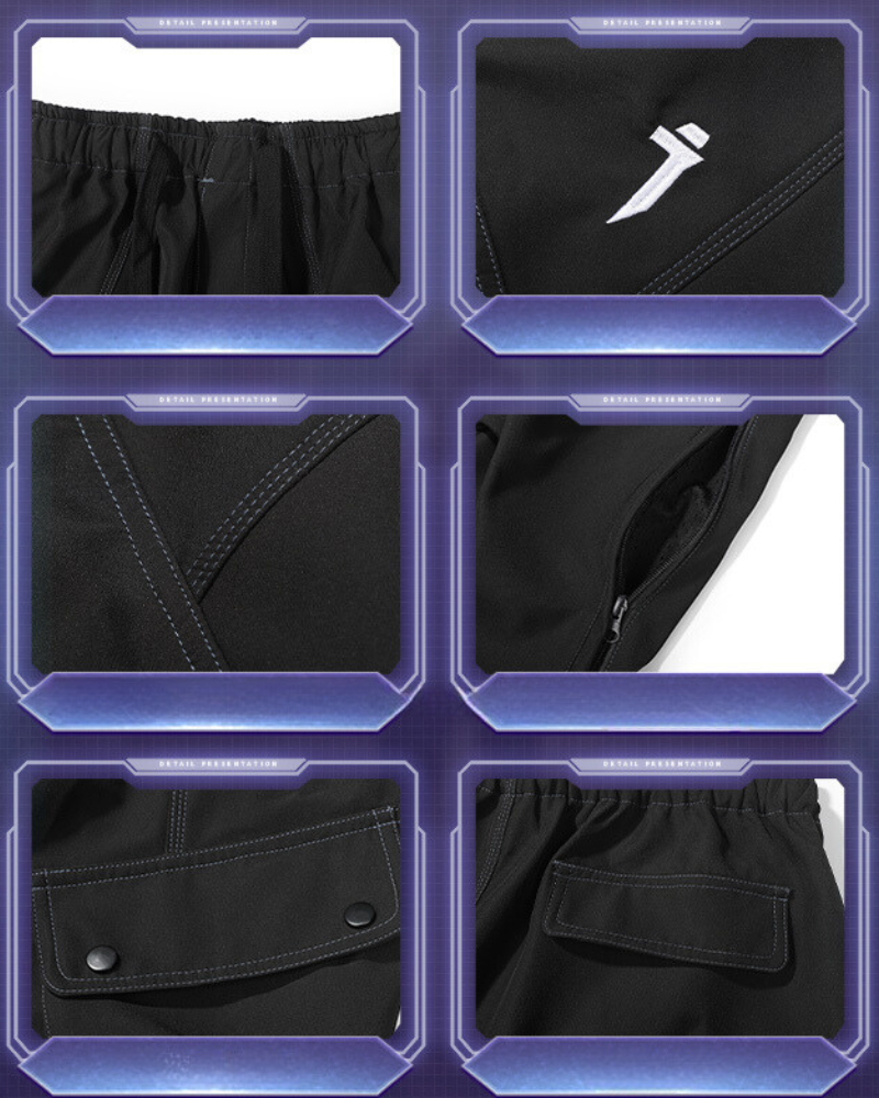 Versatile Loose Cargo Trousers - versatile style - Trendy Loose Cargo Trousers for Comfort and Style - View 8