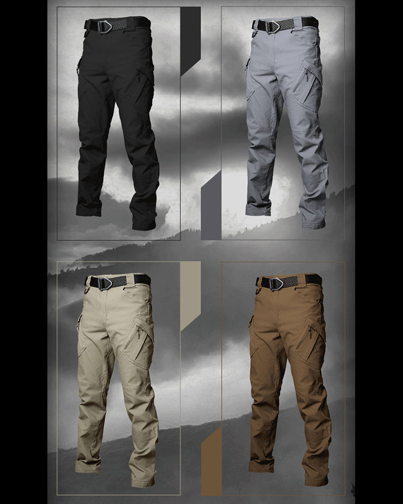 Versatile Stretch Cargo Trousers - techwear pants - Comfortable Stretch Cargo Trousers for Every Adventure - View 10