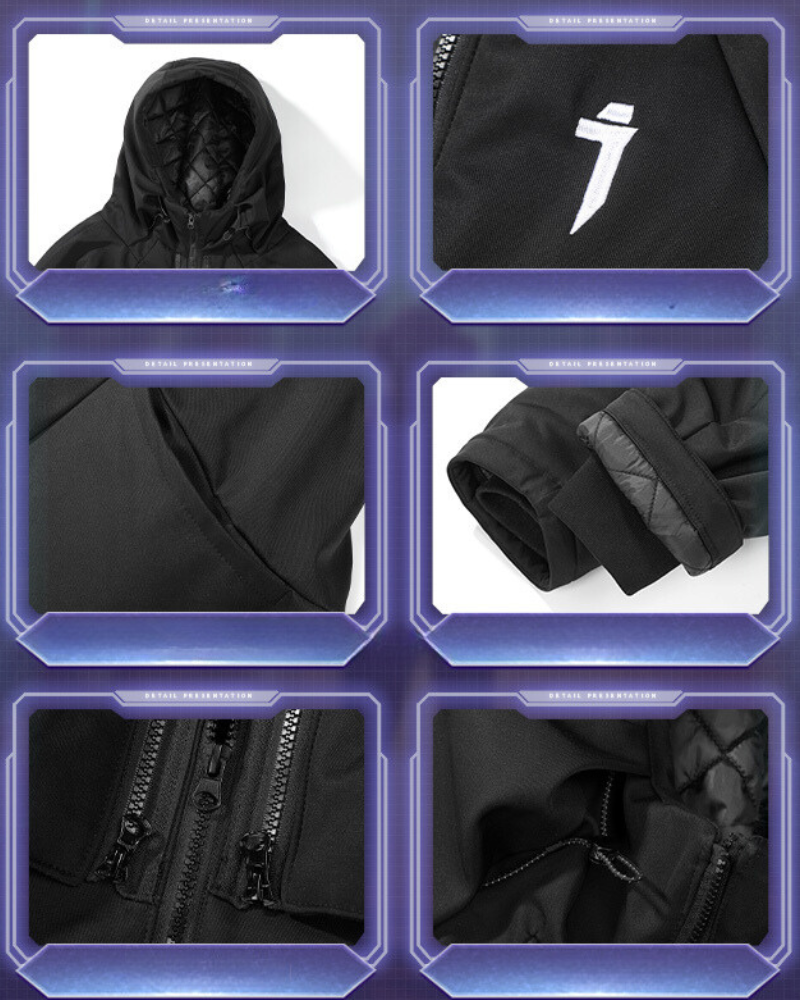 Versatile Winter Hooded Jacket - winter jacket - Stylish Winter Hooded Jacket for Daily Comfort - View 9