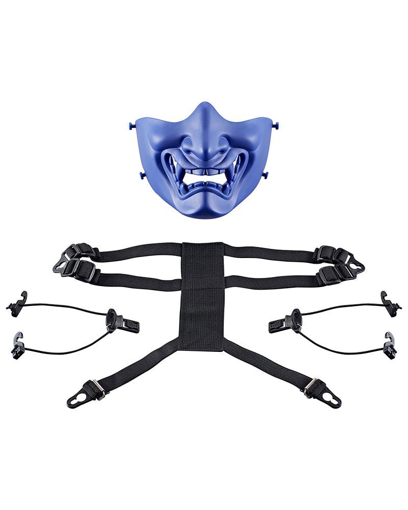 Intriguing Oni Half Face Mask