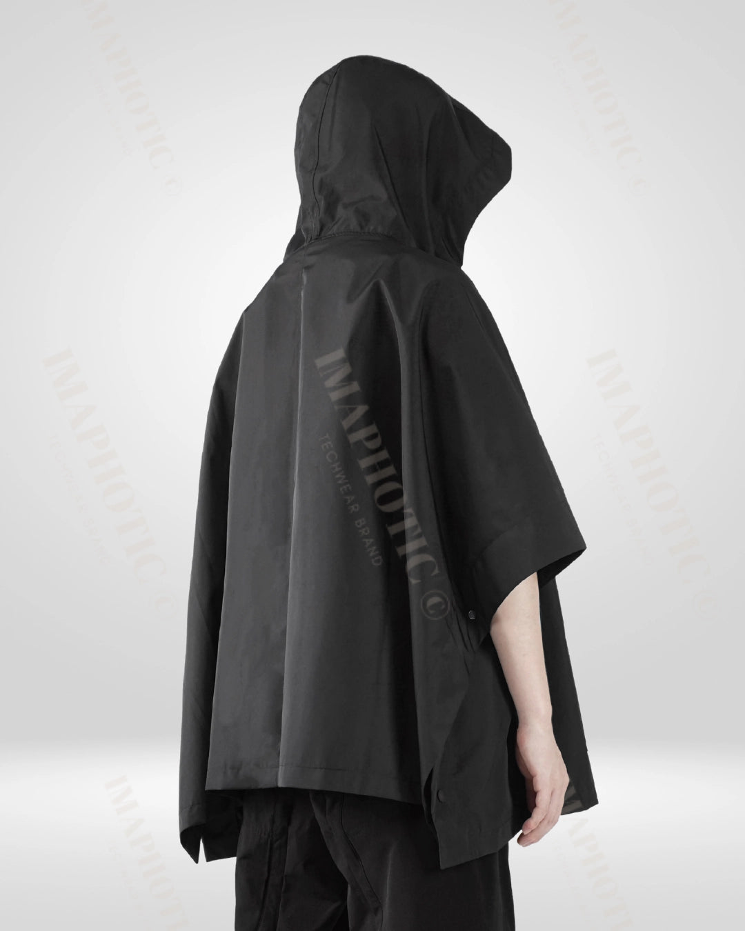 Tactical Rain Poncho - outdoor gear - Versatile Tactical Rain Poncho for Unpredictable Weather - View 5