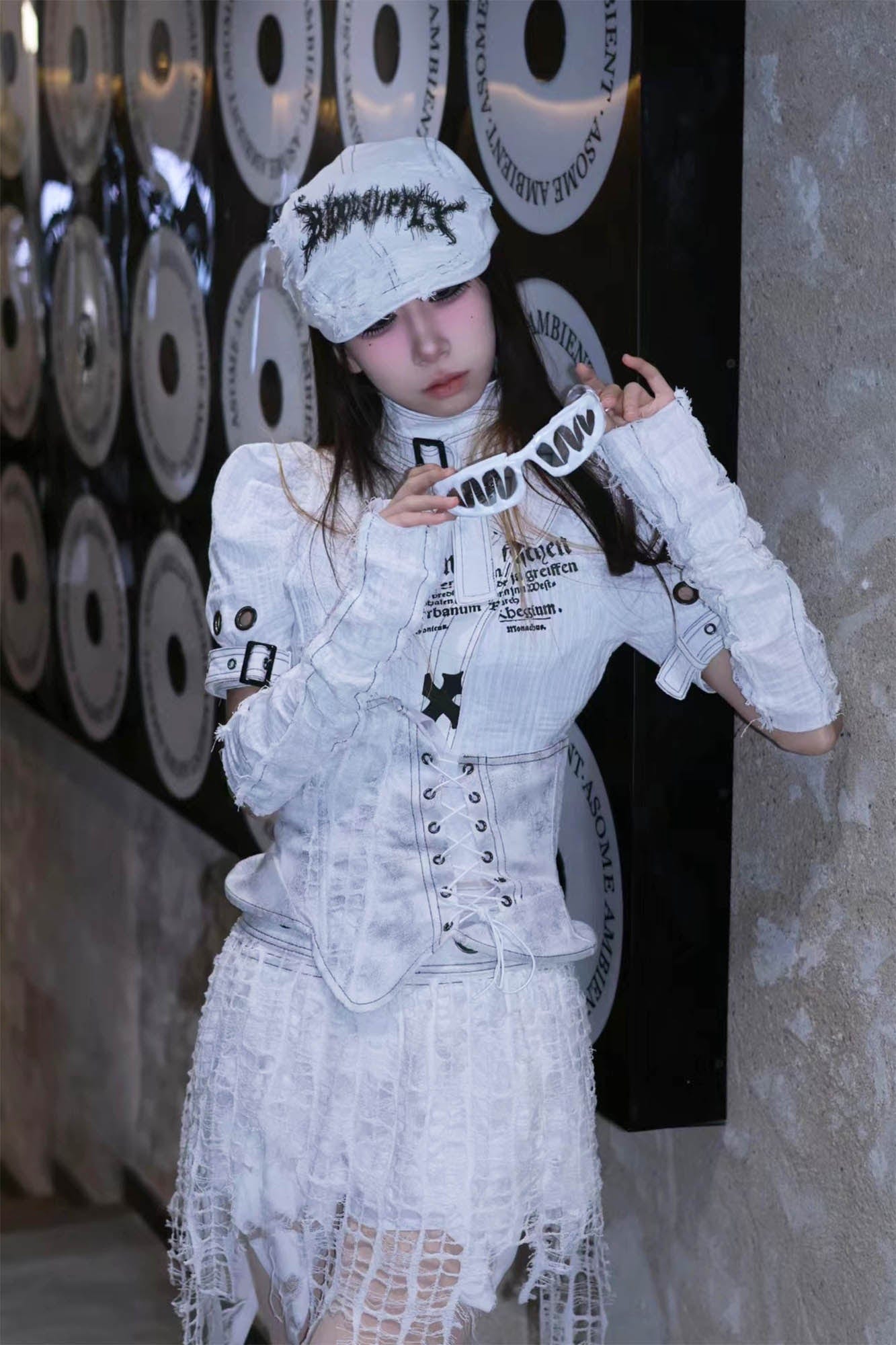 Chic Dripped Resin Sunglasses