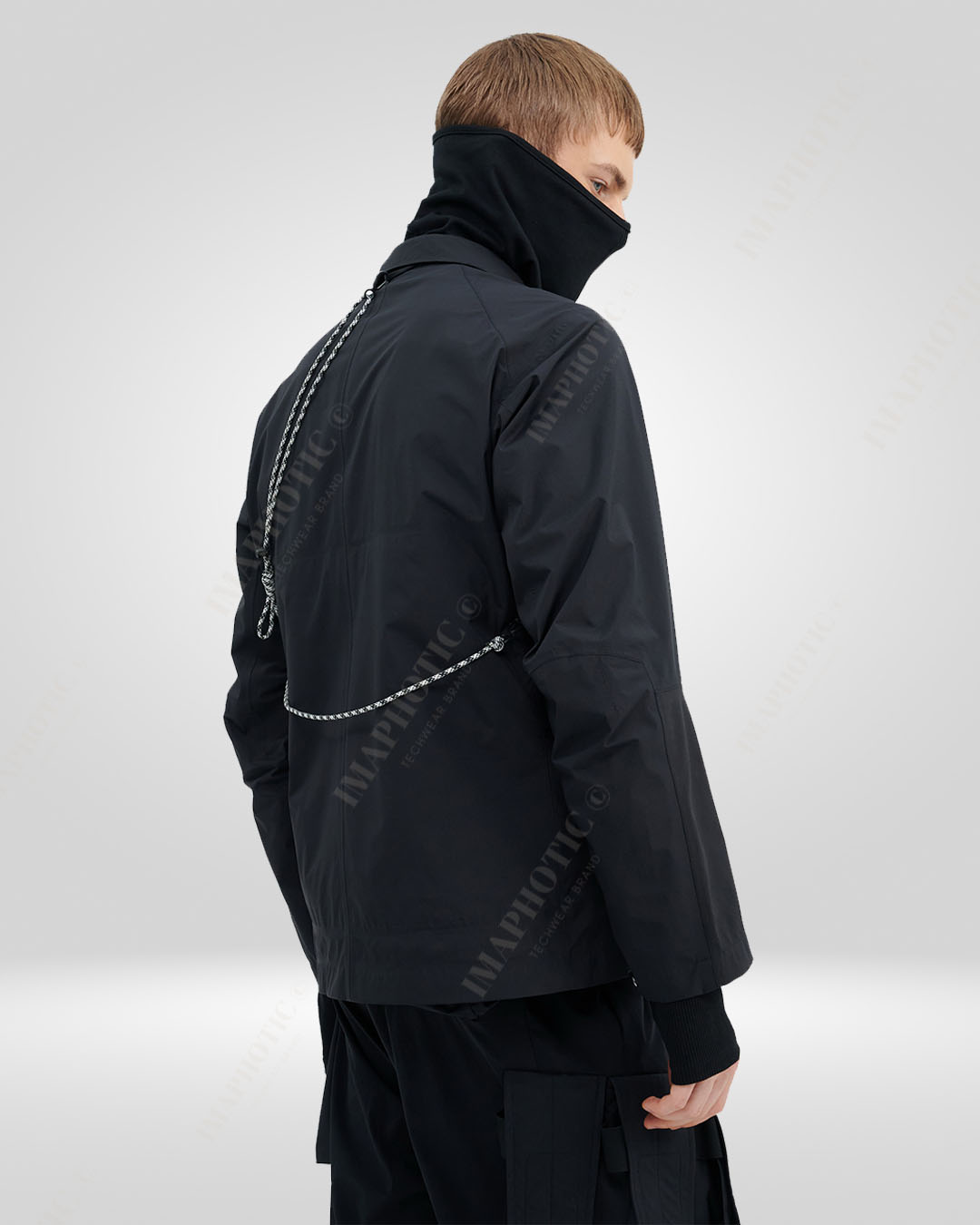 2-in-1 Harrington Tactical Jacket Converts to Waterproof Sling Bag -  convertible jacket - 2-in-1 Harrington Tactical Jacket and Sling Bag - View 3