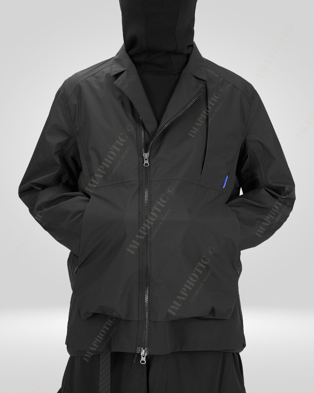 2-in-1 Harrington Tactical Jacket Converts to Waterproof Sling Bag -  tactical travel gear - 2-in-1 Harrington Tactical Jacket and Sling Bag - View 6
